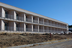 Exterior of Accommodation Wing
