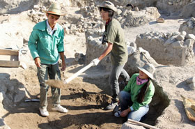 Field course of archaeology